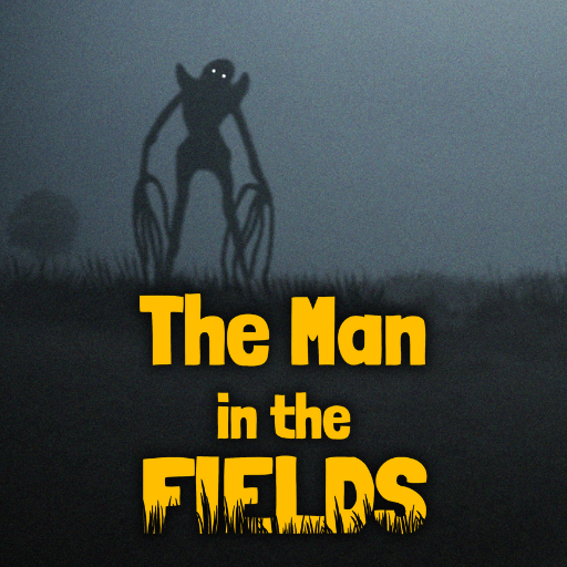 man in the fields horror video game art